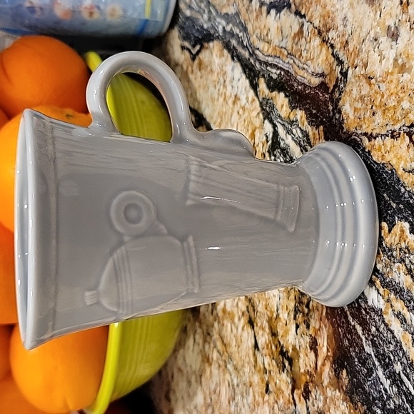 Fiesta Dining Fiesta Pearl Gray Pedestal Latte Mug Poshmark